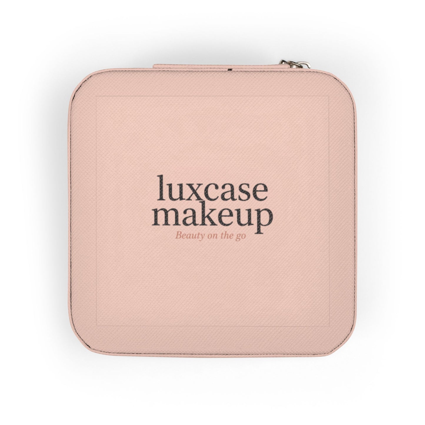 Jewelry Travel Case Pink Ring Slots & Earring